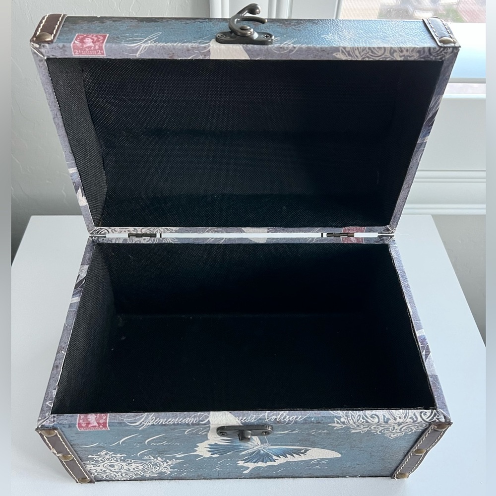 Wooden Jewelry Trinket Decorative Small Storage Box - Picture 5 of 8